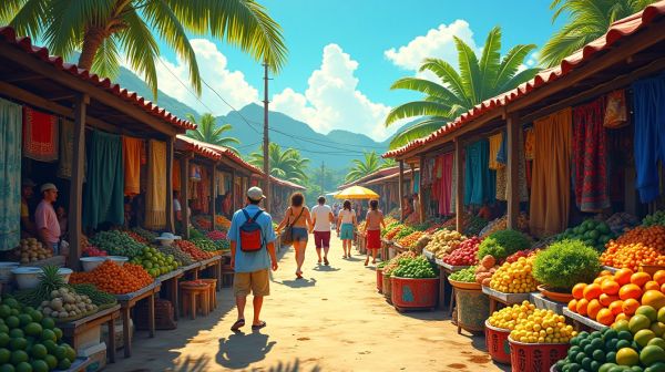 Pourquoi opter pour les marchés colorés de Basse-Terre ?